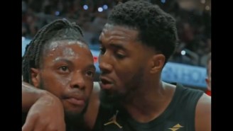 Donovan Mitchell Told Darius Garland ‘I Believe In You’ In A Cool Moment On The Bench In Game 7
