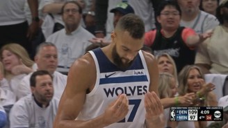The NBA Fined Rudy Gobert (Again) For Making A Money Sign At Scott Foster (Again)