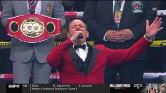 Joe Tessitore Lost It On ‘Clown Show’ Ring Announcer For Reading The Scores Wrong
