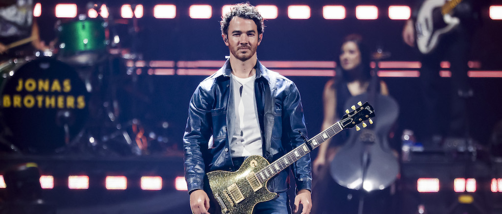 kevin jonas Jonas Brothers In Concert - Detroit