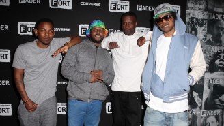 Kendrick Lamar Delivered The Long-Awaited Black Hippy Reunion At ‘The Pop Out’ Concert, Where They Performed A Medley Of Songs