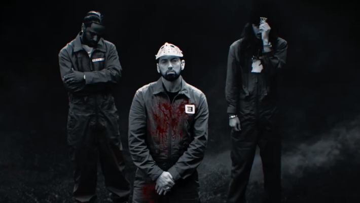 Eminem, Big Sean, & BabyTron's 'Tobey' Trailer Is Gory Rap #BigSean