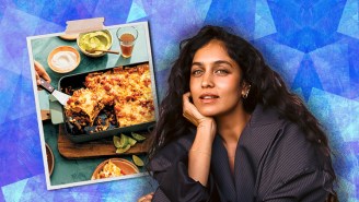 Radhi Devlukia Shares The Vegetarian Mexican Lasagna You Need To Make This Fall