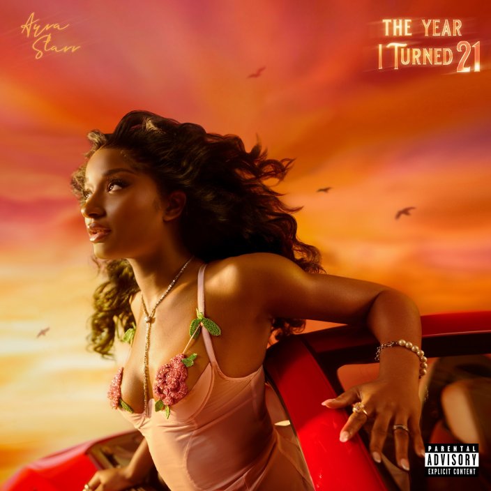 Ayra Starr 'The Year I Turned 21' cover art