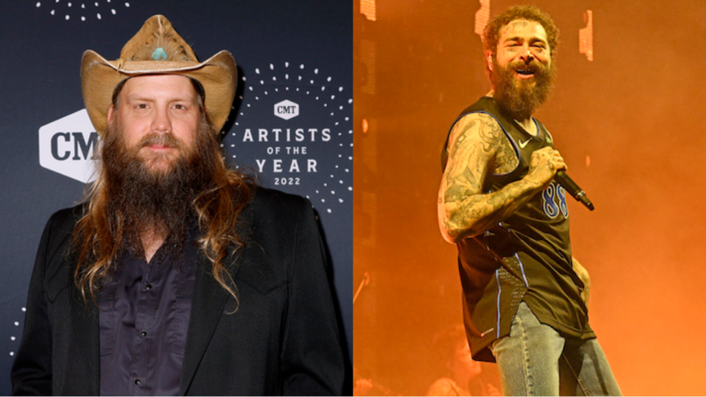 Post Malone makes Chris Stapleton curious about his song video for “F-1 Trillion”