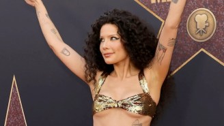 Halsey’s Attention-Grabbing Dress At The ‘MaXXXine’ Premiere Was Inspired By Cher