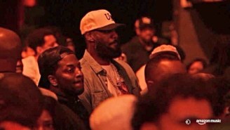 LeBron, Russell Westbrook, And Other NBA Stars Pulled Up To Kendrick Lamar’s The Pop Out In L.A.