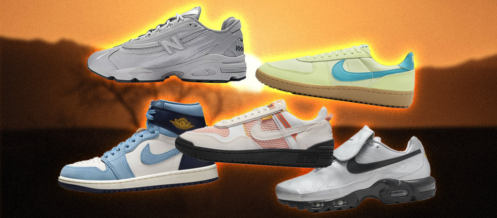 SNX: This Week’s Best Sneaker Drops, Including The Jordan 1 First In Flight, Union x Nike Field General SP Ivory & More!