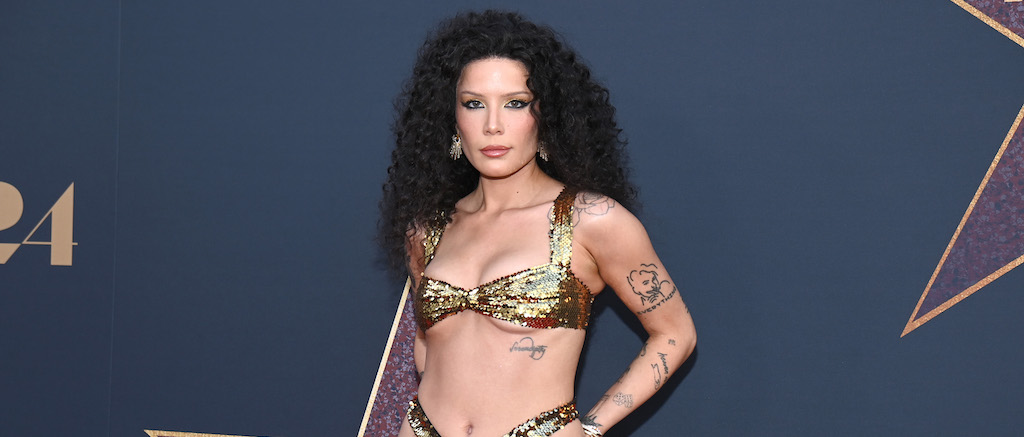halsey World Premiere Of A24's "MAXXXINE" - Arrivals