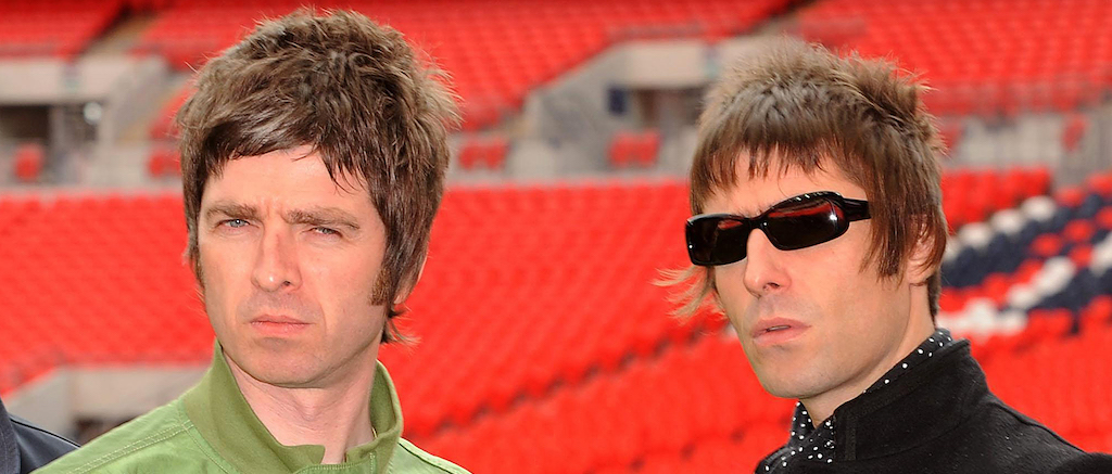 Oasis Photo Session At Wembley