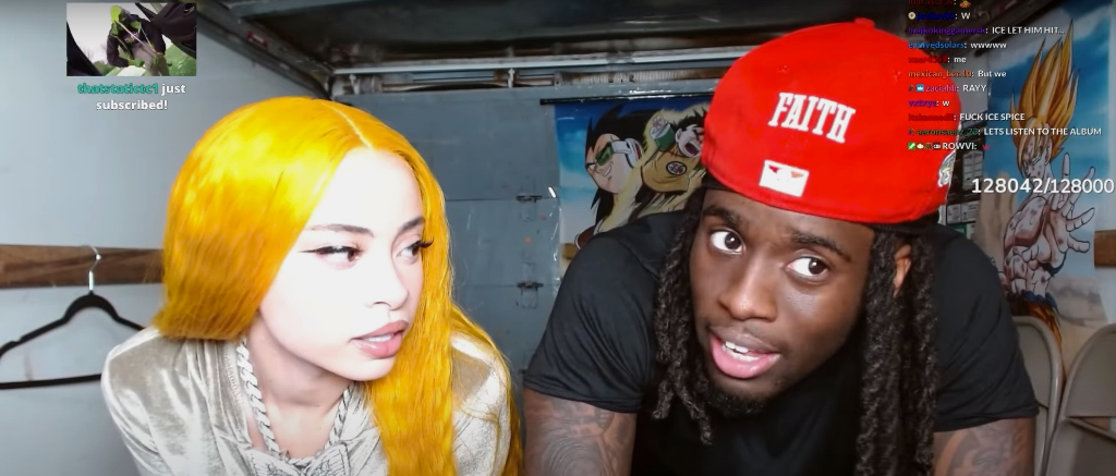 Ice Spice Kai Cenat Stream Screenshot 2024 (1024x437)