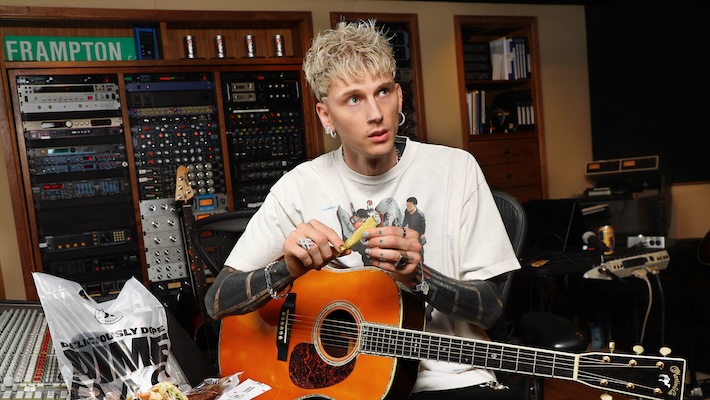 Machine Gun Kelly Has Fangs Now