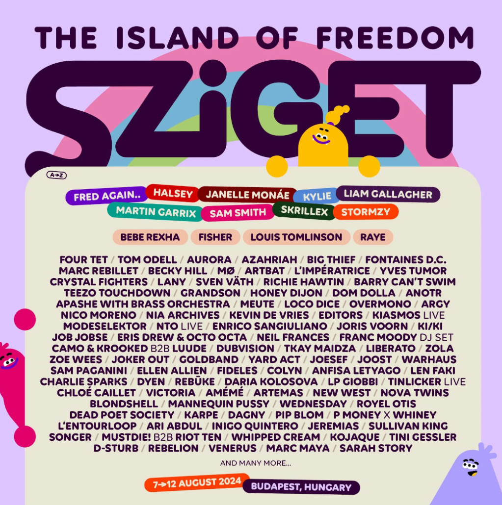 Sziget Lineup