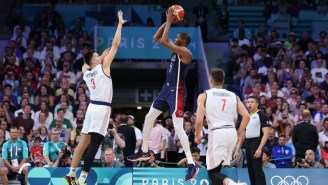 Kevin Durant Scored 21 Points And Didn’t Miss A Shot In The First Half Against Serbia