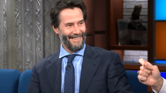 Keanu Reeves Had To Take A Minute To Adequately Express His Thoughts On ‘The Matrix’