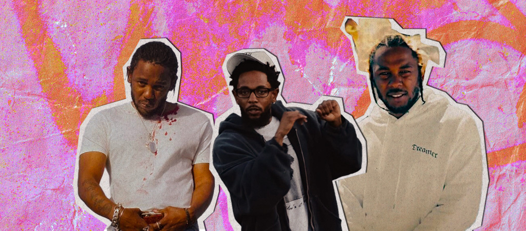Kendrick Lamar best music video still with 'Element,' 'Not Like Us' & 'Humble' stills