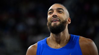 Rudy Gobert Threw A Ball At Dwight Powell’s Face In A Pre-Olympic Exhibition