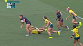 The USA Women’s Rugby Team Won Bronze On An Insane 90-Yard Walkoff Score Against Australia