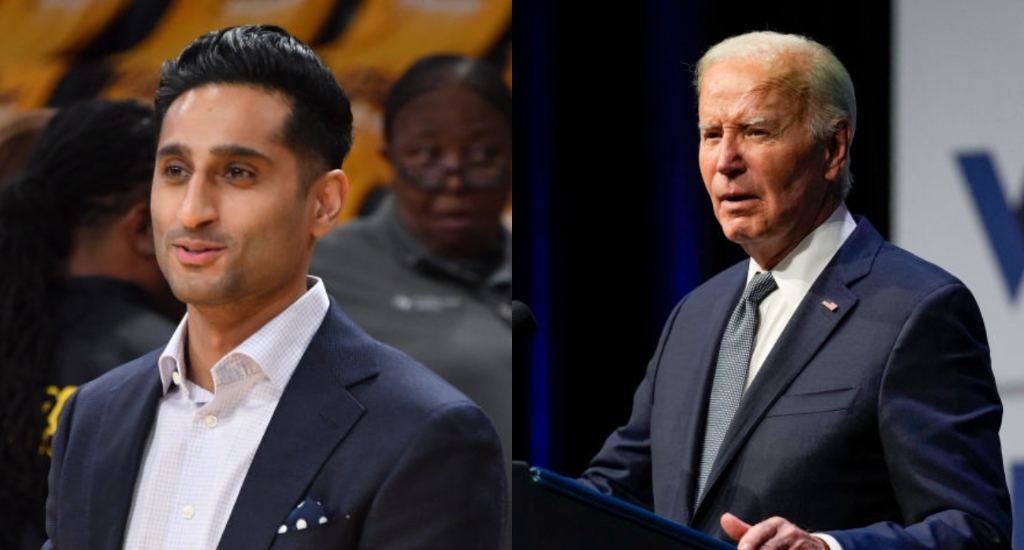 Many NBA Fans Learned Joe Biden Was Dropping His Campaign From Shams