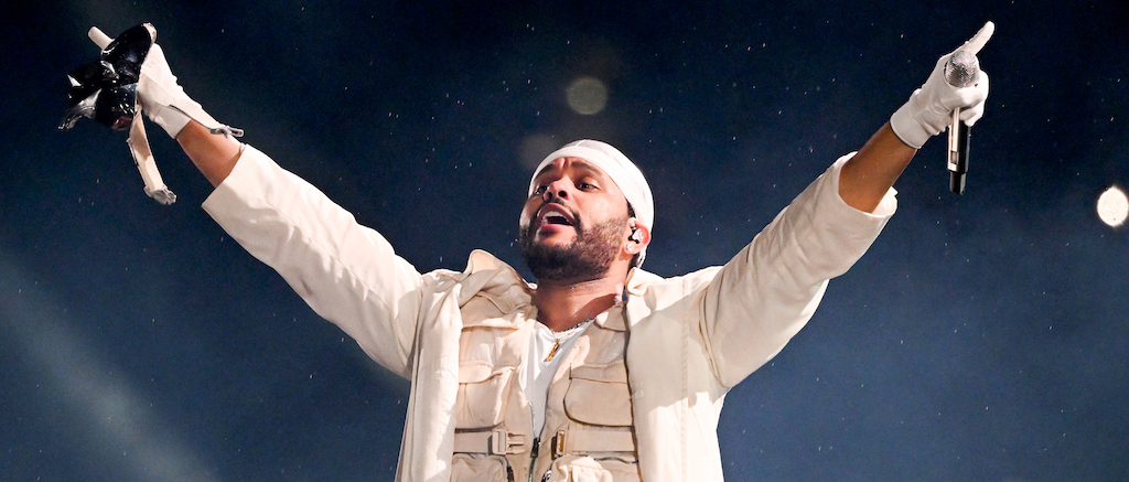 The Weeknd Performs At Wembley Stadium