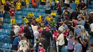 Uruguay Players And Colombia Fans Fought In The Stands After Their Tense Copa America Semifinal