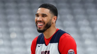 Tom Brady Made Jayson Tatum The QB On A Football Team Made Up Of USA Basketball’s Roster