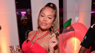 Latto’s ‘Sugar Honey Iced Tea’ Album Release Party Featured A Giant NSFW Inflatable Replica Of The Rapper’s Georgia Peach