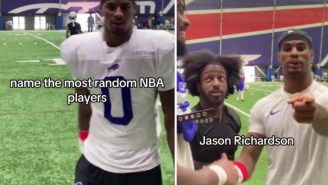 The Bills Played NBA Remember Some Guys And Keon Coleman Stole The Show