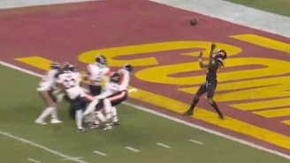 Jayden Daniels Beat Caleb Williams And The Bears On A 52-Yard Hail Mary