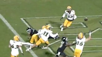 North Dakota State Picked Off Shedeur Sanders After His Pass Bounced Off A Guy’s Foot