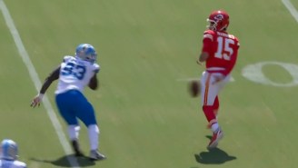 Patrick Mahomes Threw A Behind-The-Back Pass In A Preseason Game Because Of Course He Did