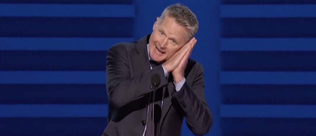 Steve Kerr Dedicated A Steph Curry “Night Night” To Donald Trump At The DNC