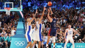 Bam Adebayo Had An Incredible Response To Steph Curry’s Ridiculous Dagger Three Against France