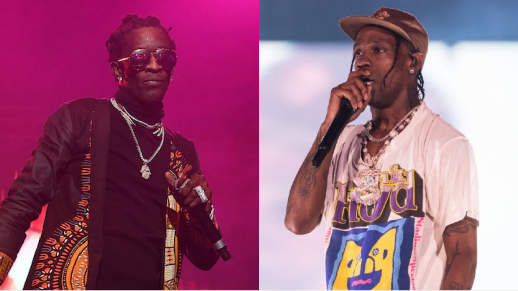 Travis Scott & Young Thug Re-Release Their Song 'Yeah Yeah' #YoungThug