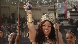 Megan Thee Stallion Put A ‘Gladiator II’ Spin On Queen’s ‘We Will Rock You’ For Pepsi’s New NFL Commercial