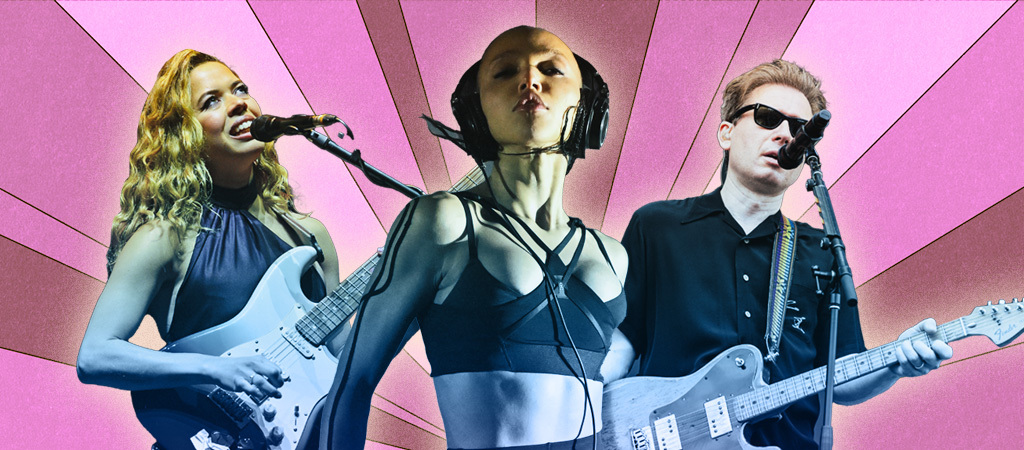 Franz Ferdinand, Nilüfer Yanya, and FKA twigs(1024x450)