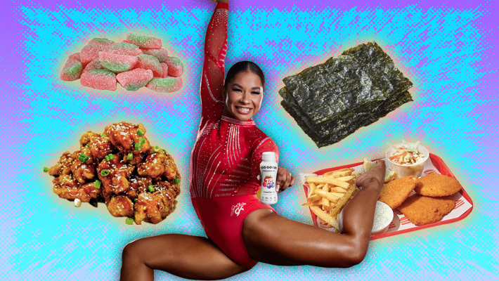 Olympian Jordan Chiles Talks To Us About Her Favorite Snacks And Fast Food Chains