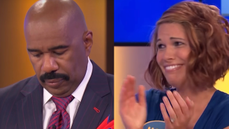 Steve Harvey Was Caught Off Guard By The ‘Most Wrong Answer In The History Of Wrong Answers’ On ‘Family Feud’