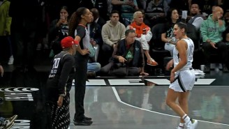 Kelsey Plum And Spike Lee Got Into It During Game 1 Of Aces-Liberty