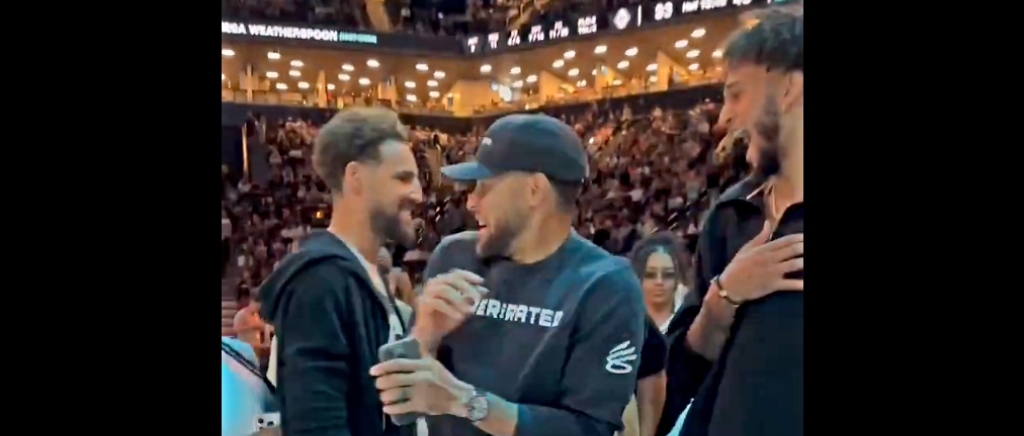 A Disgusted Steph Curry Reacted To Klay Thompson Hanging Out With New Mavs Teammate Dereck Lively