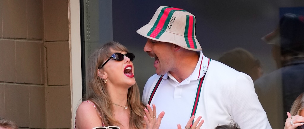 taylor swift travis kelce Celebrities Attend The 2024 US Open Tennis Championships - Day 14