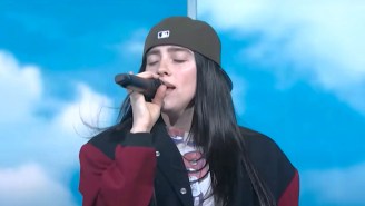 Billie Eilish Took It To The Clouds For Her ‘SNL’ Performance Of ‘Birds Of A Feather’ Alongside Finneas