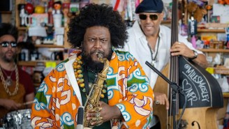 Kamasi Washington Brings Kinetic Jazz To The NPR Tiny Desk Concert Series