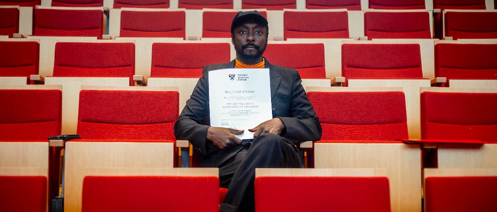 Will.i.am Harvard Business School During OPM/62 nd Cohort Closing Ceremony 2024