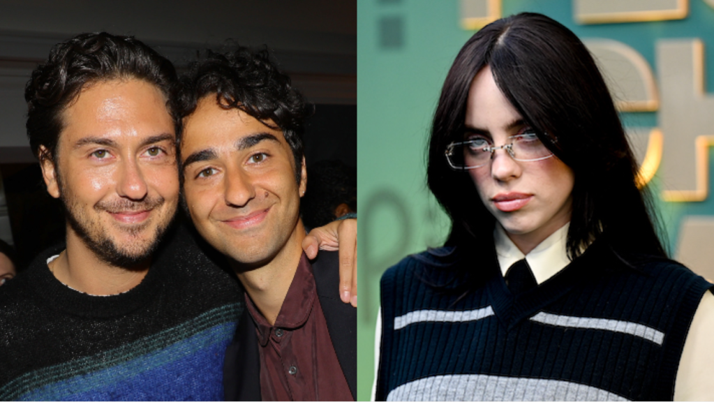 Billie Eilish, Nat, Alex Wolff Drop 'Soft Kissing Hour' Song - Billie Eilish Kisses Actor Nat Wolff During Italy Vacation—Are They Dating?