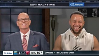 Steph Curry Lost It After Scott Van Pelt Trolled Him For Being A Panthers Fan