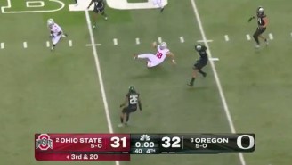 Will Howard Slid Too Late And Ran Out The Clock As Ohio State Lost To Oregon By 1