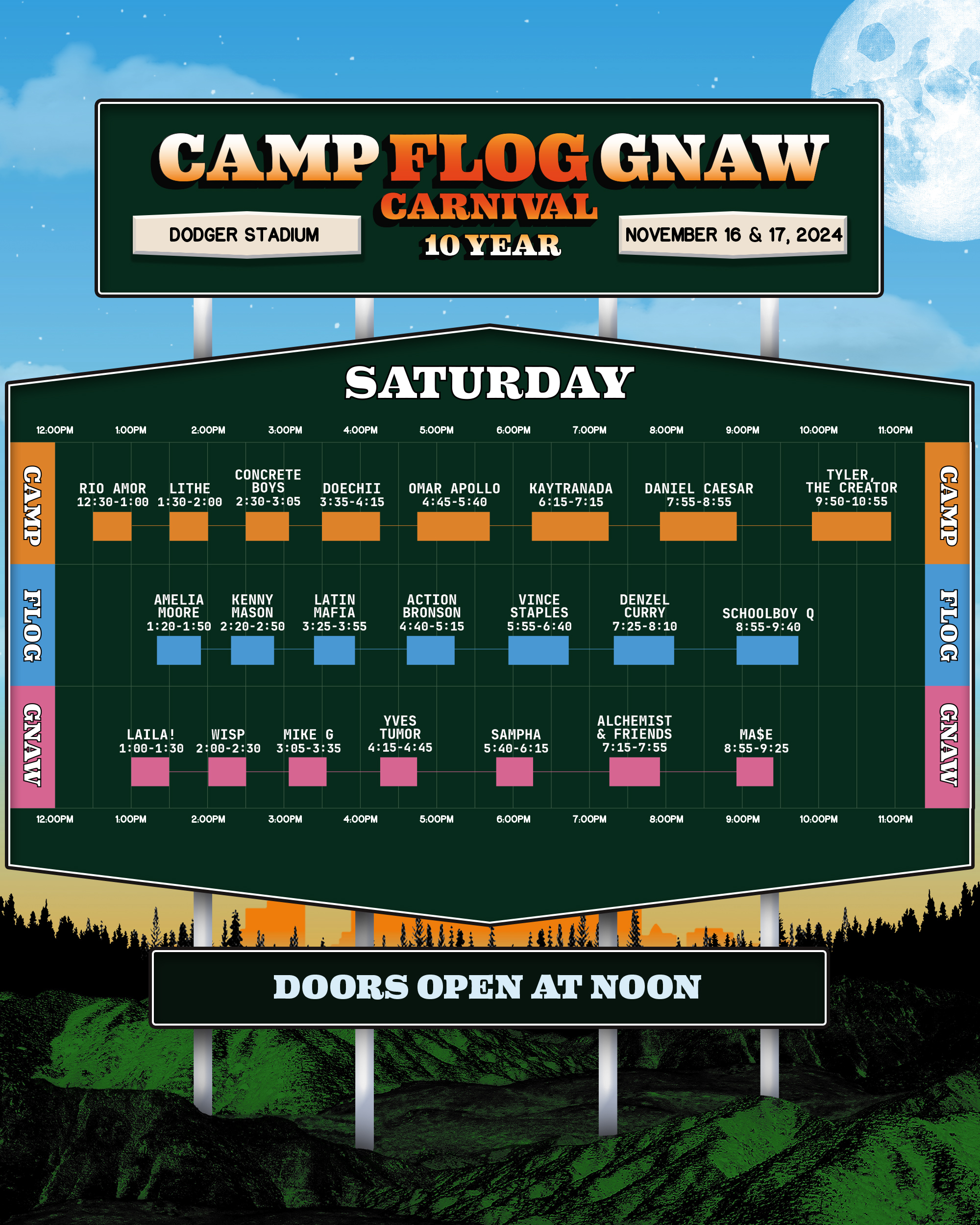 Here Are The 2024 Camp Flog Gnaw Set Times