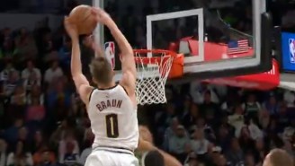 Christian Braun And Rudy Gobert Nearly Got Into It After Braun’s Ridiculous Poster Dunk