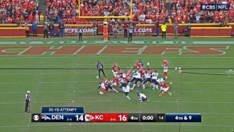 The Chiefs Blocked A Last Second Broncos Field Goal To Stay Undefeated